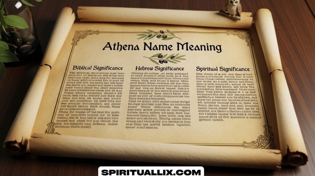 Athena Name Meaning