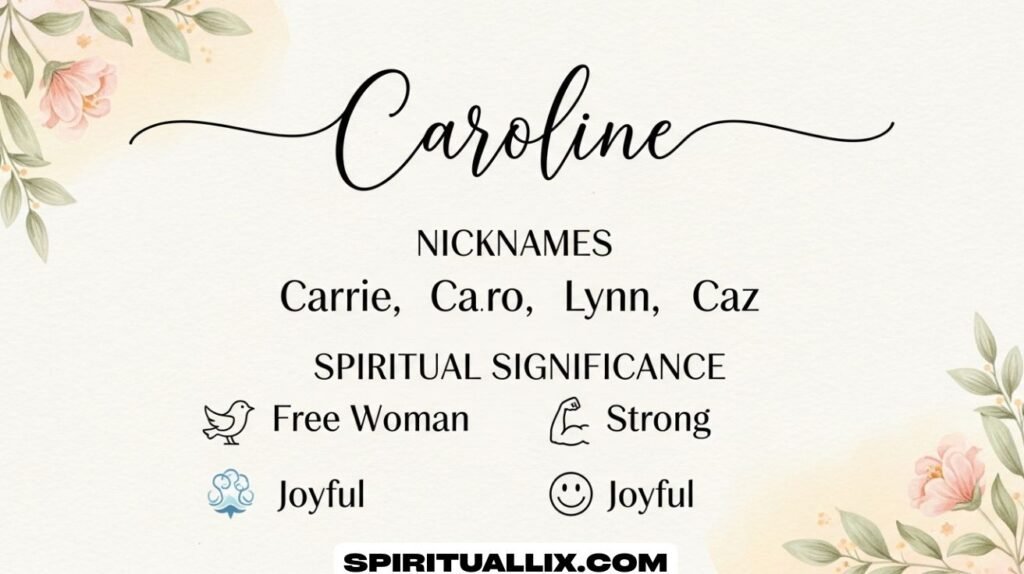 Caroline Name Meaning