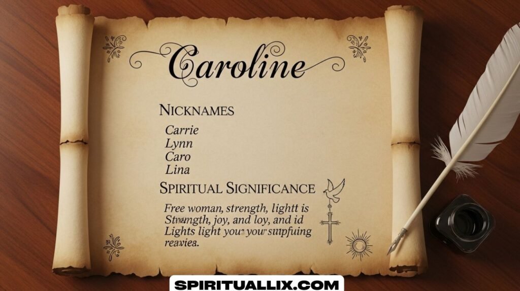 Caroline Name Meaning