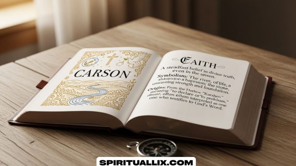 Carson Meaning in Bible