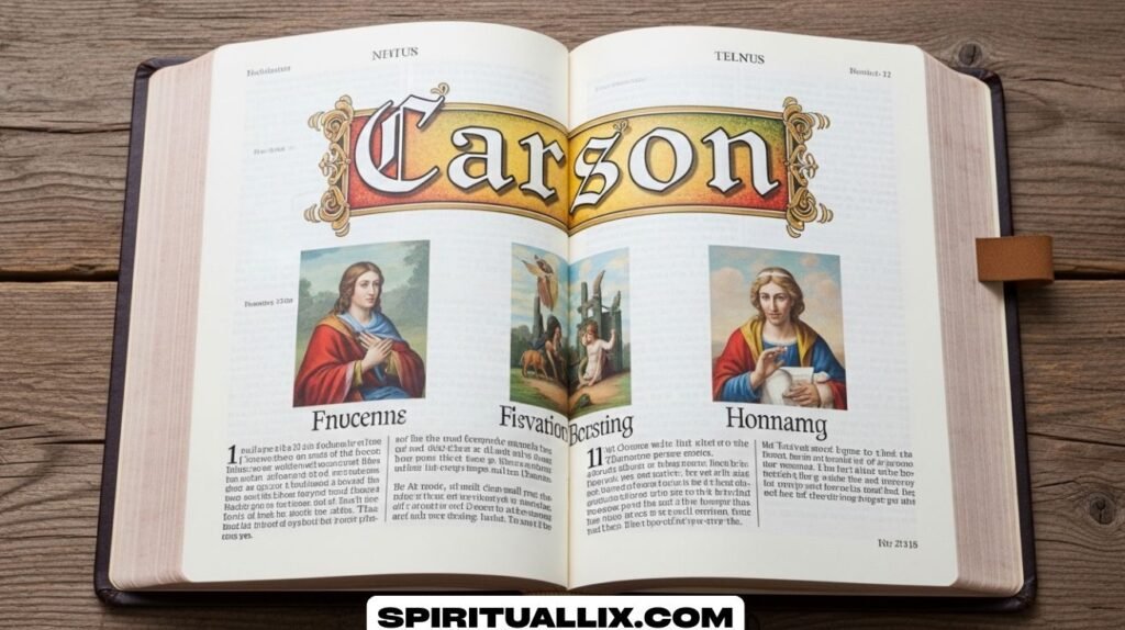 Carson Meaning in Bible