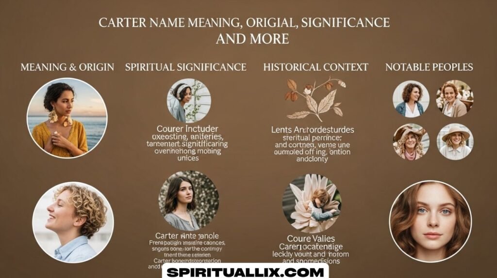 Carter Name Meaning