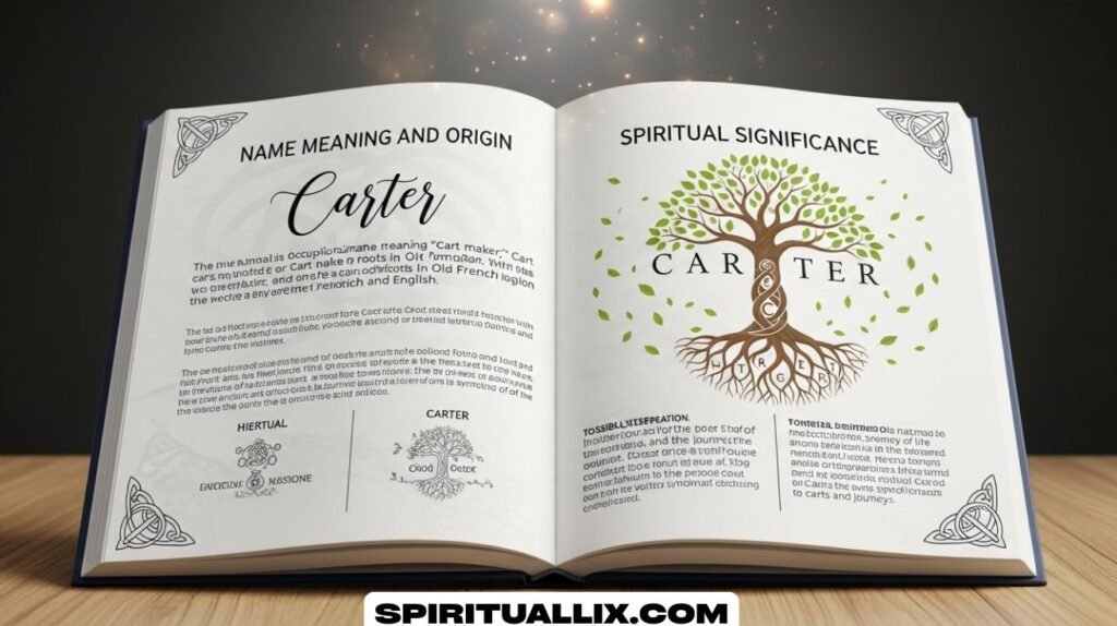 Carter Name Meaning