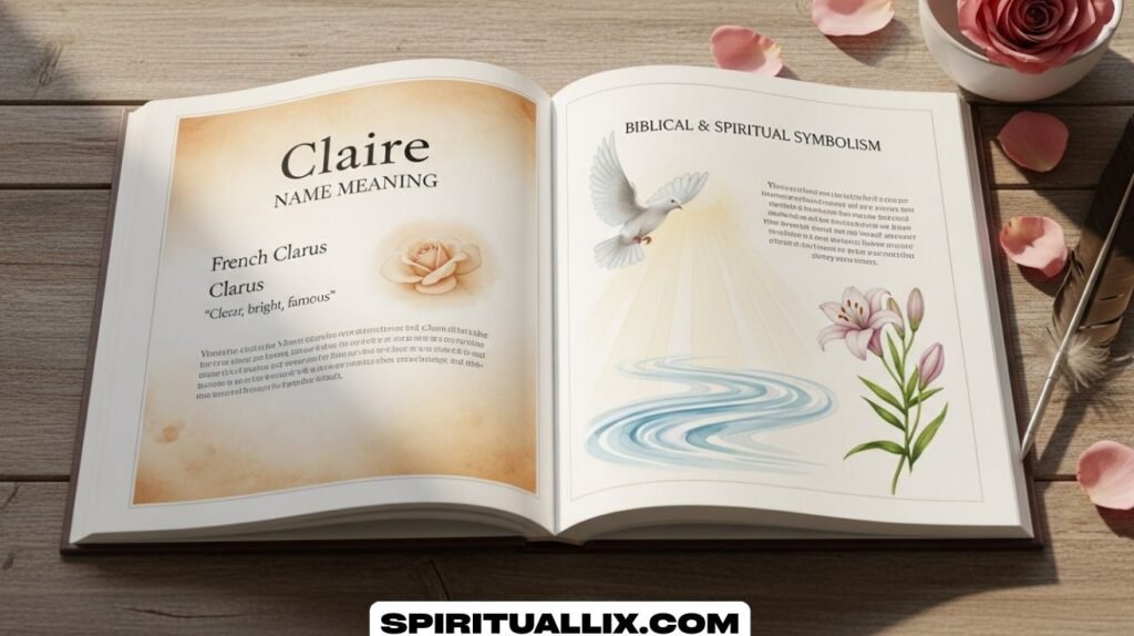 Claire Name Meaning Origin