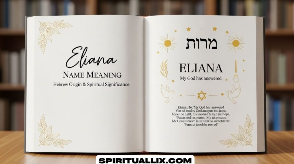 Eliana Name Meaning