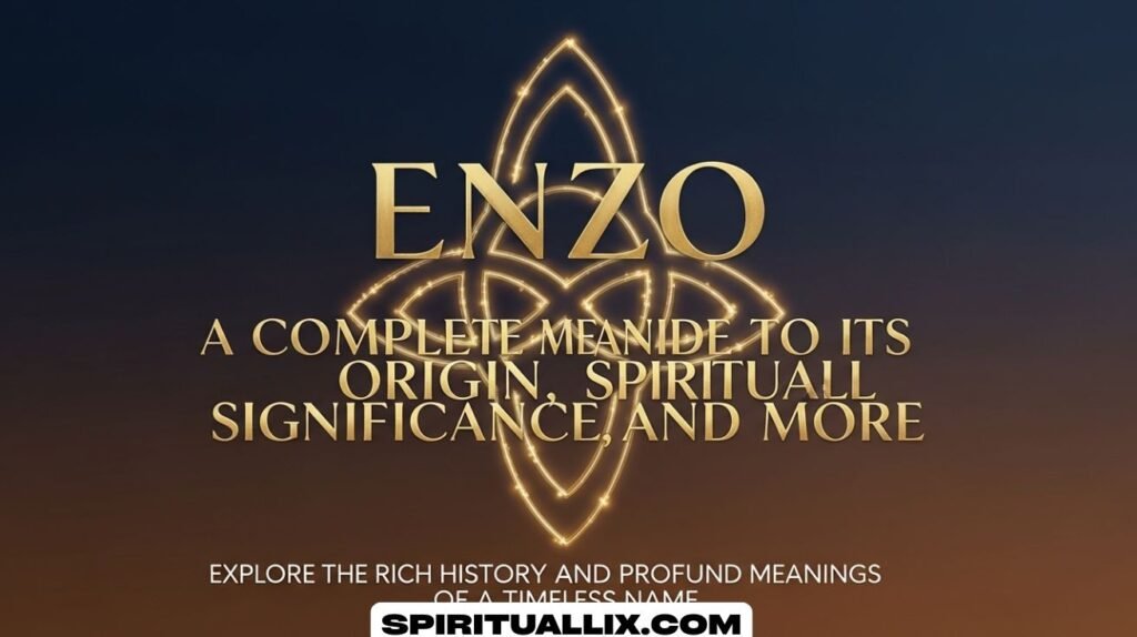 Enzo Name Meaning