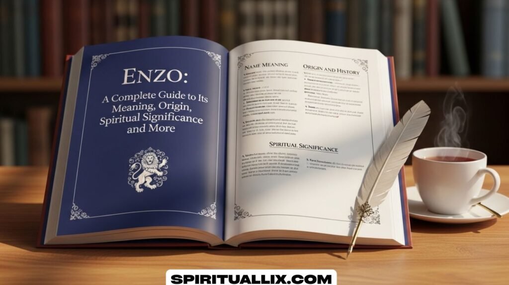 Enzo Name Meaning