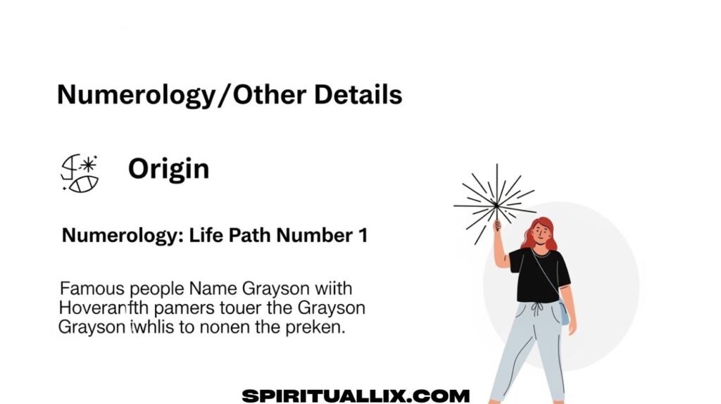 Grayson Name Meaning