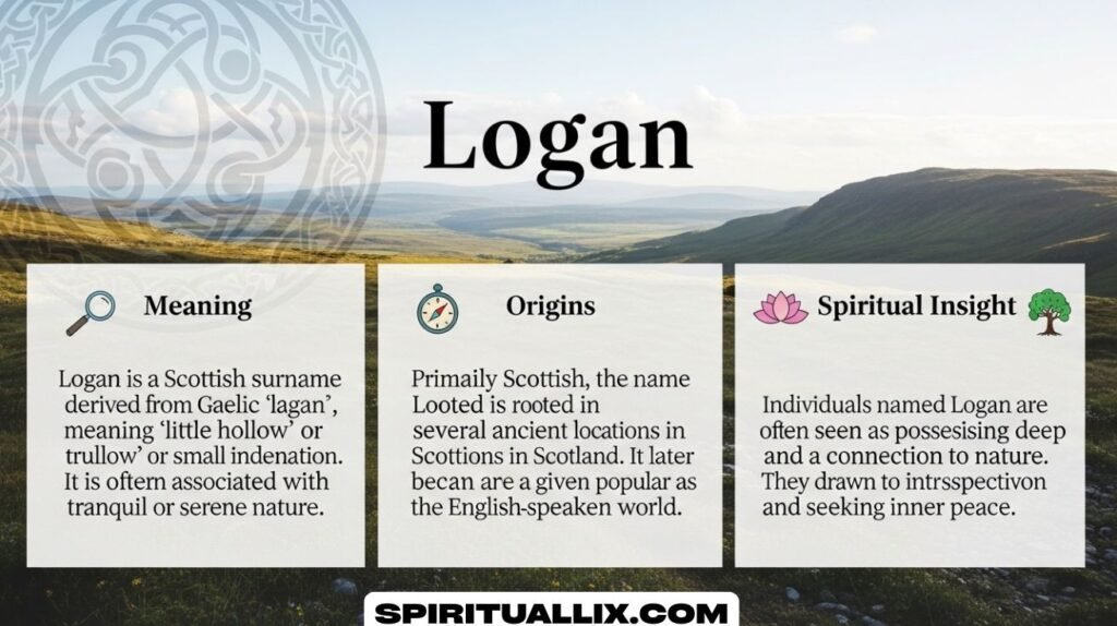 Logan Name Meaning