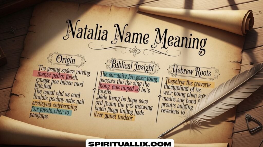 Natalia Name Meaning