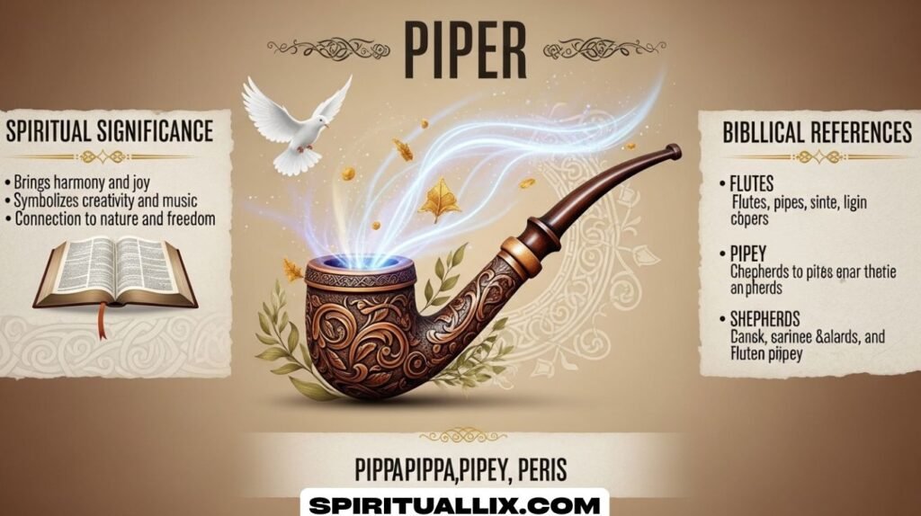 Piper Meaning: Spiritual