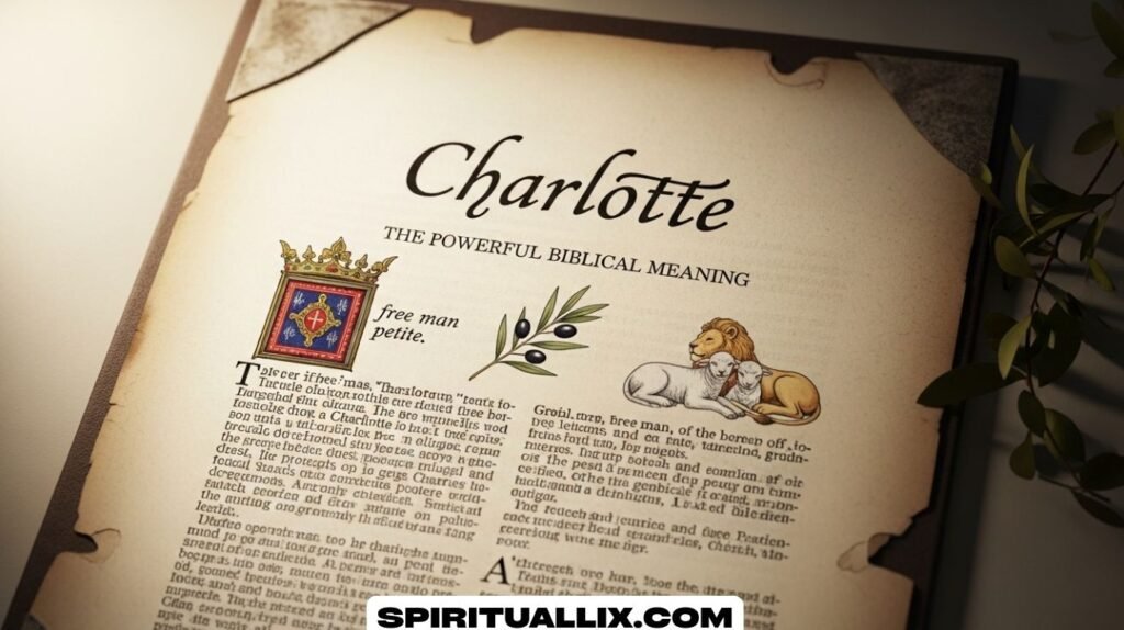 Powerful Biblical Meaning of the Name Charlotte