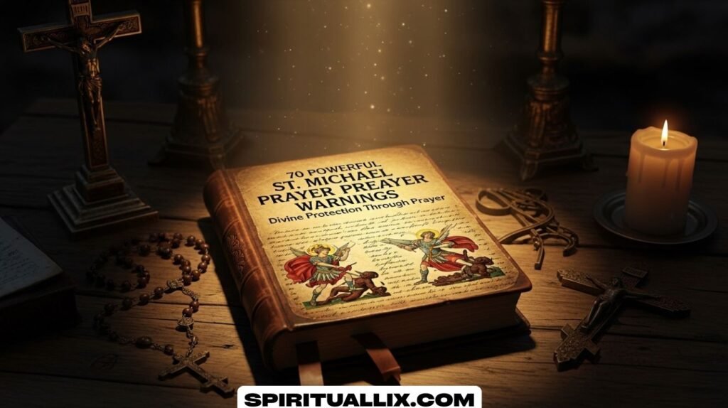 Powerful St Michael Prayer Warnings