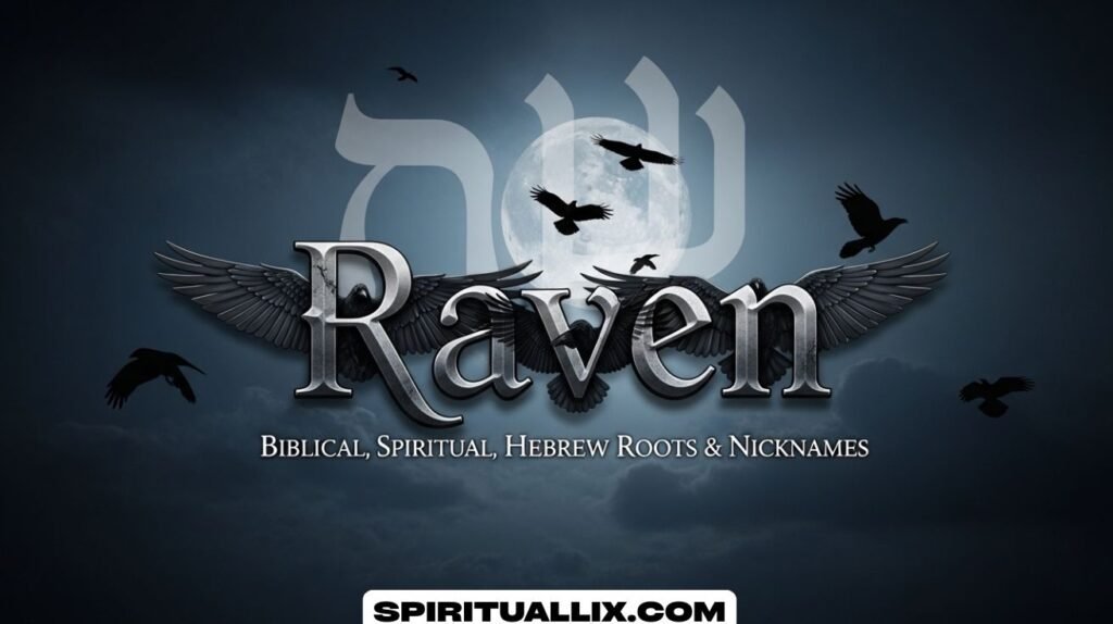 Raven Name Meaning: Biblical, Spiritua