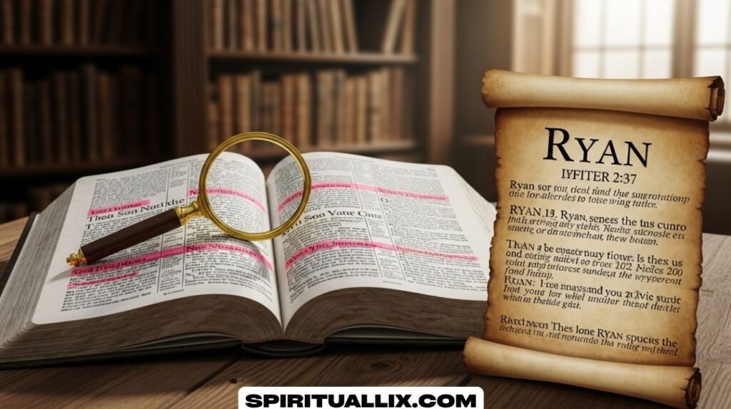 Ryan Name Meaning in Bible