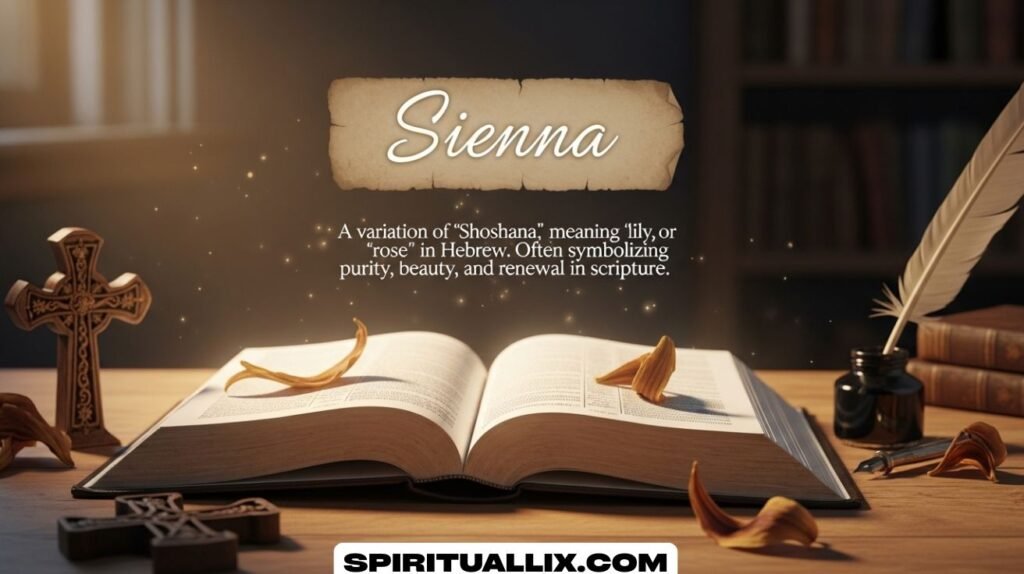 Sienna Name Meaning in Bible
