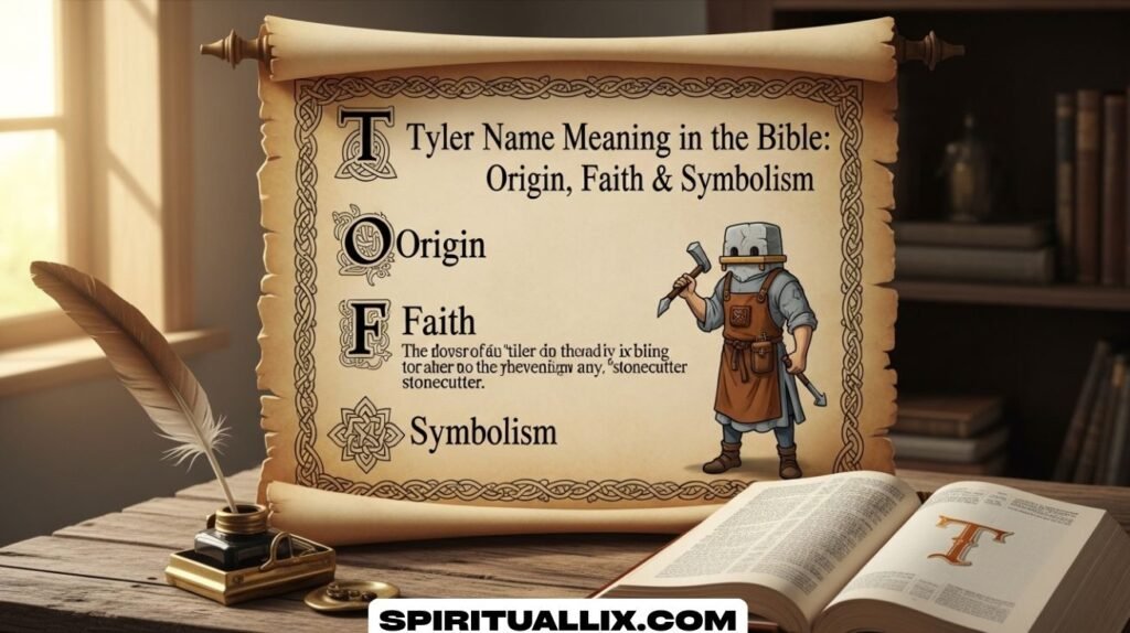 Tyler Name Meaning in Bible