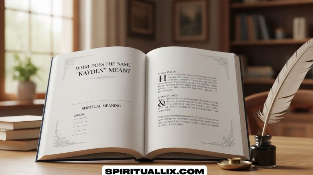 What Does the Name “Kayden” Mean