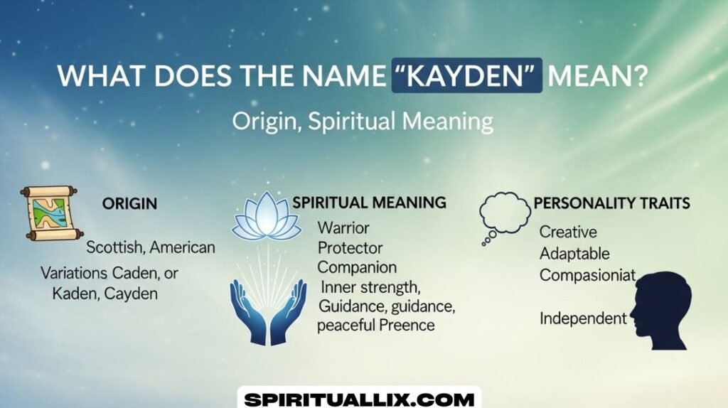What Does the Name “Kayden” Mean