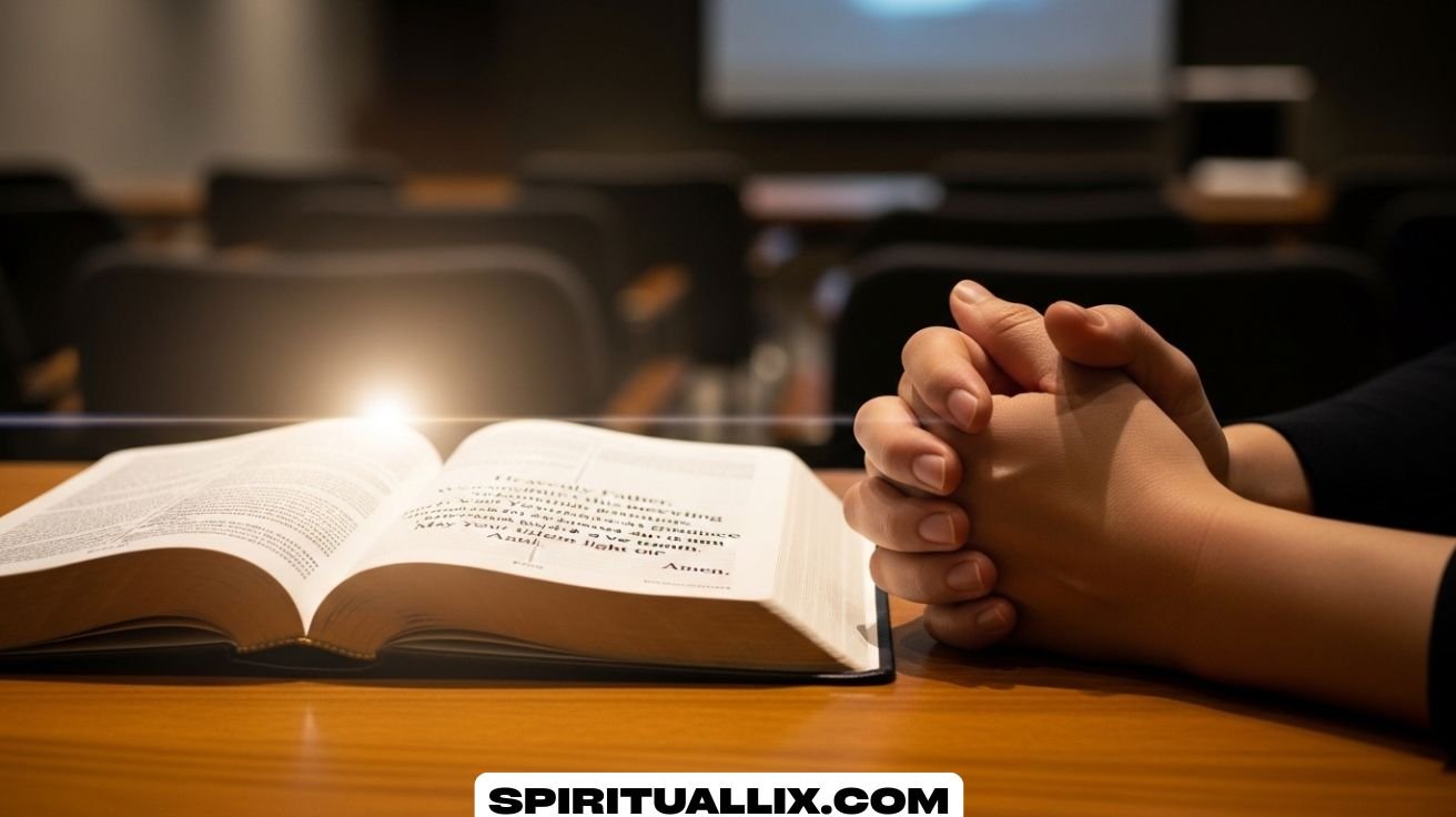 Powerful Short Closing Prayer For Meeting