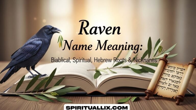 Raven Name Meaning: Biblical, Spiritua