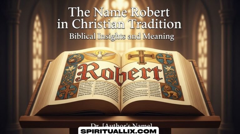 The Name Robert in Christian Tradition
